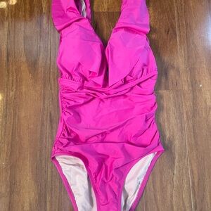 Nwt women's j.crew Pink Swimsuit size 6